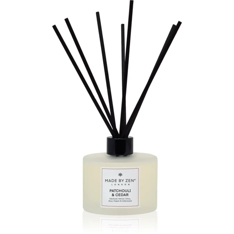 MADE BY ZEN Patchouli & Cedar aroma difuzor s polnilom 200 ml