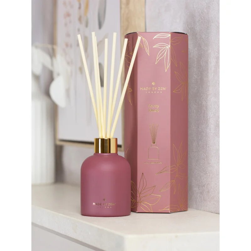 MADE BY ZEN Peony Blush aroma difuzor s polnilom 120 ml