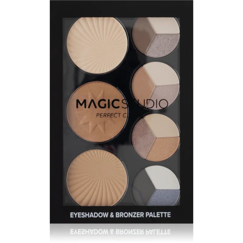 Magic studio Eyeshadow & Bronzer Palette večnamenska paleta 23 g