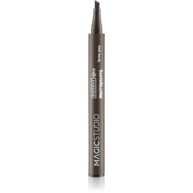 Magic studio Microfilling Brow Pen dolgoobstojen flomaster za obrvi odtenek Dark Brown 13.5 g