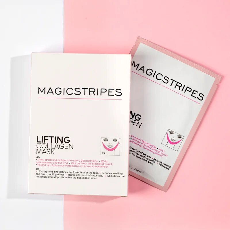 MAGICSTRIPES Lifting Collagen Mask učvrstitvena kolagenska maska 5 kos