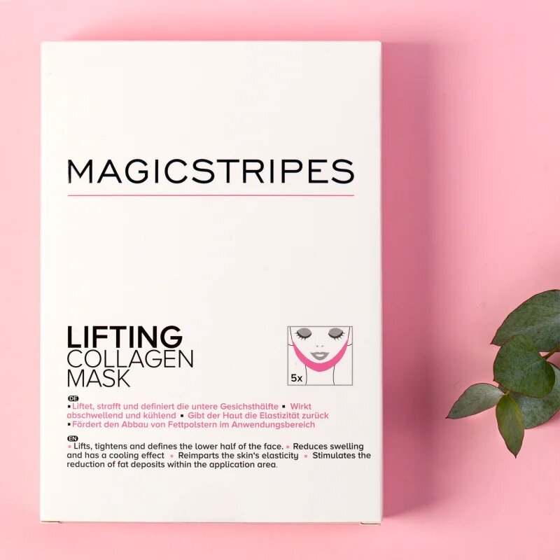 MAGICSTRIPES Lifting Collagen Mask učvrstitvena kolagenska maska 5 kos