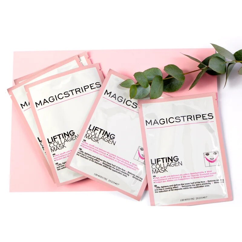 MAGICSTRIPES Lifting Collagen Mask učvrstitvena kolagenska maska 5 kos