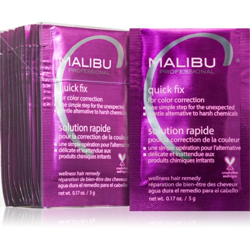 Malibu C Quick Fix regeneracijska in čistilna kura za lase 12x5 g