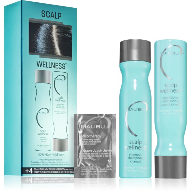 Malibu C Scalp Wellness Collection set za suho lasišče