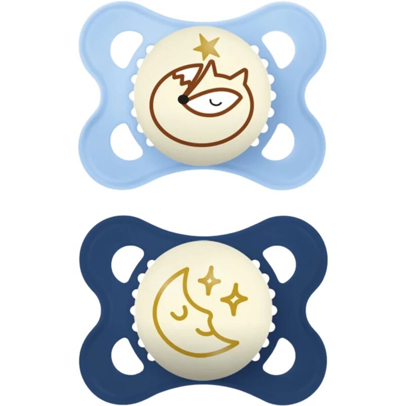 MAM Original Night 0m+ duda Blue 2 kos