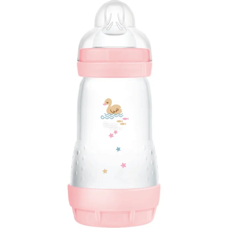 MAM Perfect Star Anti-colic Bottle antikolična steklenička 2m+ Pink 1 kos