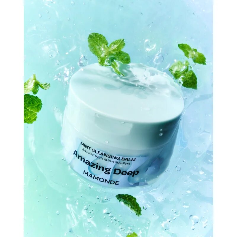 MAMONDE Amazing Deep Mint Cleansing Balm globinsko čistilni balzam s pomirjajočim učinkom 90 ml