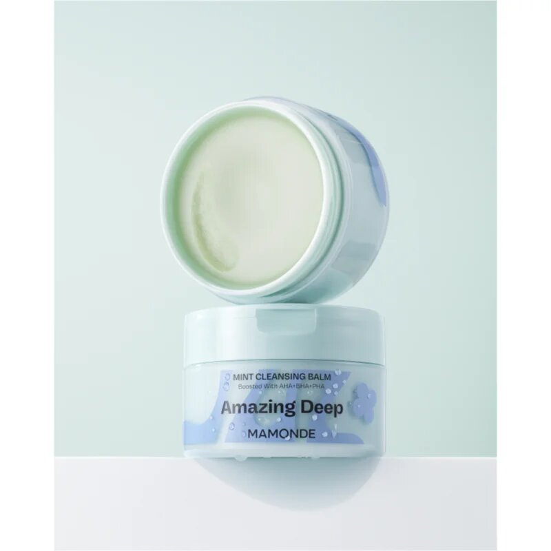 MAMONDE Amazing Deep Mint Cleansing Balm globinsko čistilni balzam s pomirjajočim učinkom 90 ml