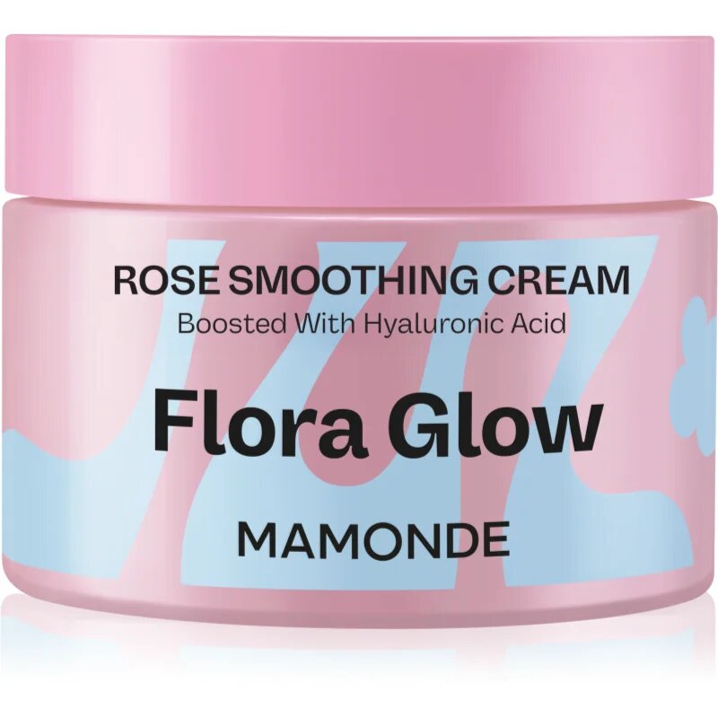 MAMONDE Flora Glow Rose Smoothing Cream intenzivna gladilna krema z vlažilnim učinkom 50 ml