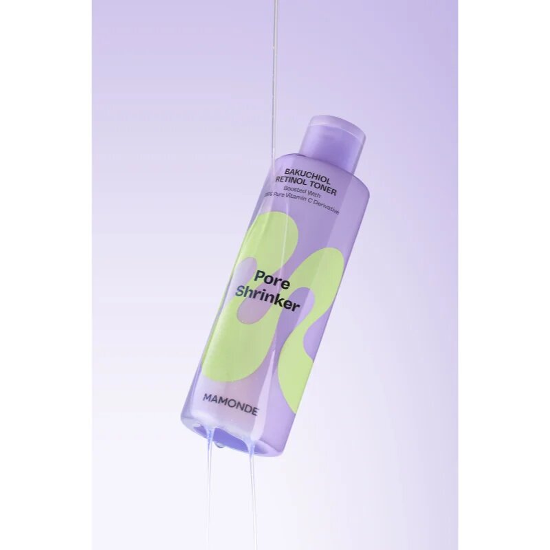 MAMONDE Pore Shrinker Bakuchiol Retinol Toner pomirjajoči tonik za obraz za zmanjšanje por 200 ml