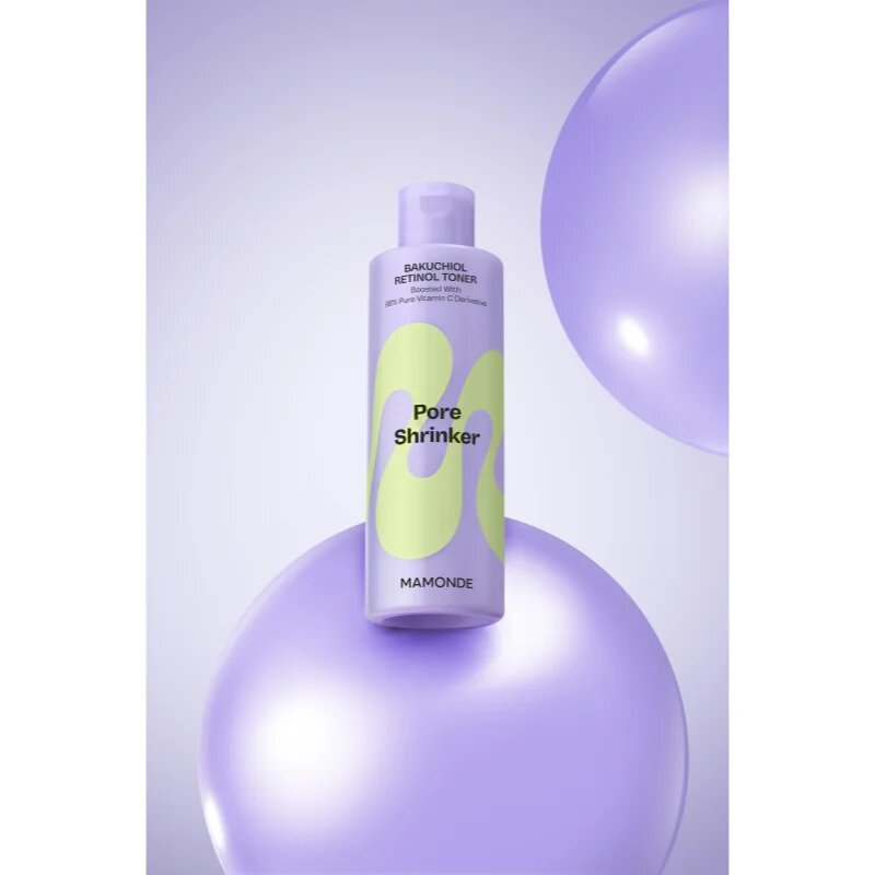 MAMONDE Pore Shrinker Bakuchiol Retinol Toner pomirjajoči tonik za obraz za zmanjšanje por 200 ml
