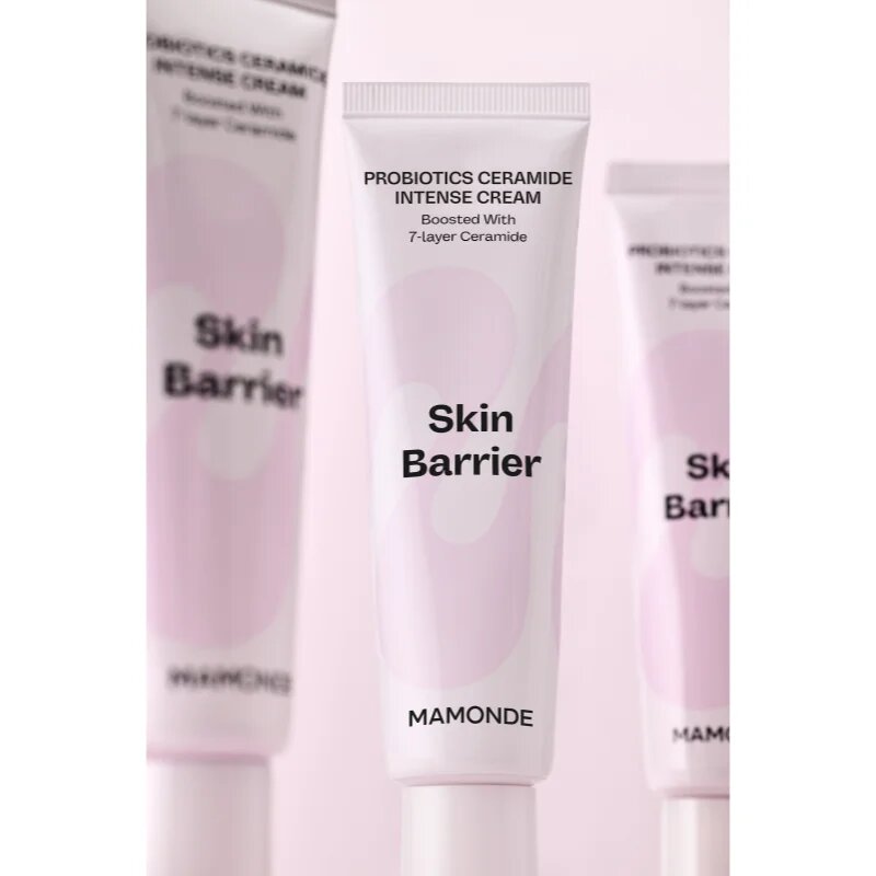 MAMONDE Skin Barrier Probiotics Ceramide Intense Cream intenzivna vlažilna krema za okrepitev kožne bariere s ceramidi 60 ml