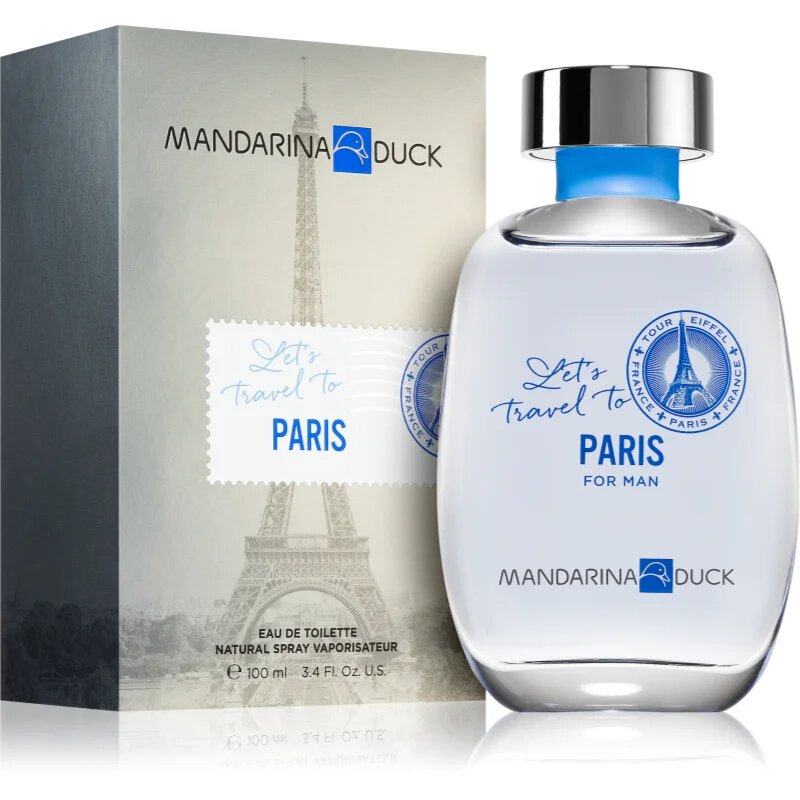 Mandarina Duck Let's Travel To Paris toaletna voda za moške 100 ml