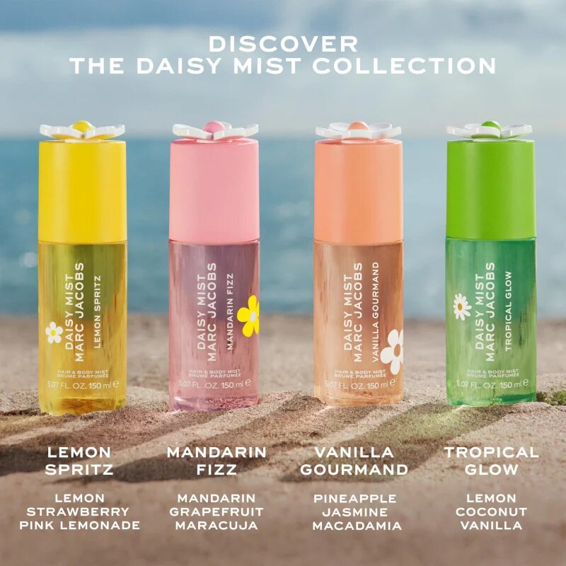 Marc Jacobs Daisy Mist Lemon Spritz odišavljeno pršilo za telo in lase za ženske 150 ml