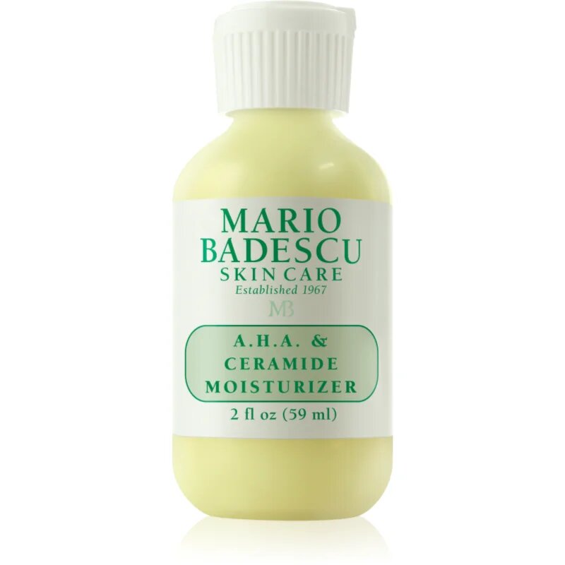 Mario Badescu A.H.A. & Ceramide Moisturizer vlažilna krema za osvetlitev kože 59 ml