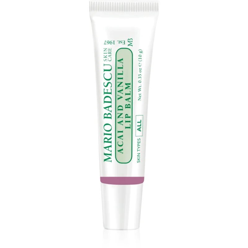Mario Badescu Acai and Vanilla Lip Balm vlažilni balzam za ustnice 10 g