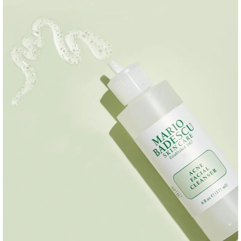 Mario Badescu Acne Facial Cleanser čistilni gel za mastno k aknam nagnjeno kožo 177 ml