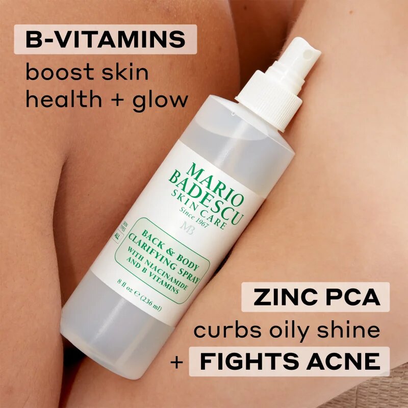 Mario Badescu Back & Body Clarifying Spray pršilo za telo proti aknam 236 ml