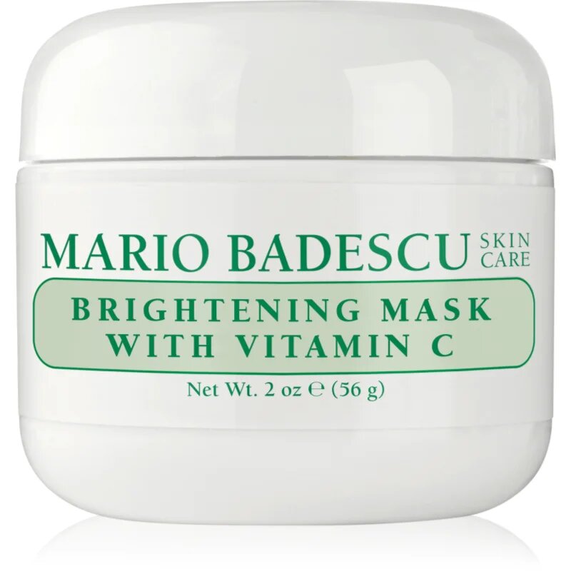 Mario Badescu Brightening Mask with Vitamin C posvetlitvena maska za nepoenoteno kožo brez sijaja 56 g