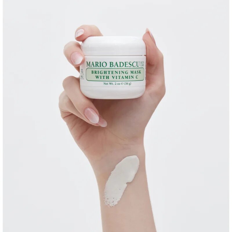 Mario Badescu Brightening Mask with Vitamin C posvetlitvena maska za nepoenoteno kožo brez sijaja 56 g