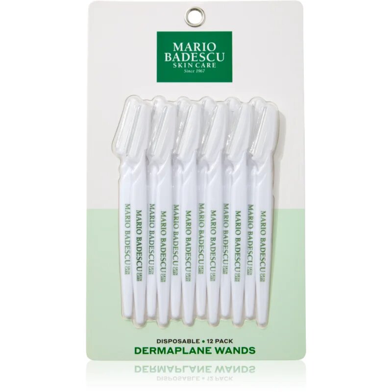 Mario Badescu Dermaplane Wands britev za obraz 12 kos