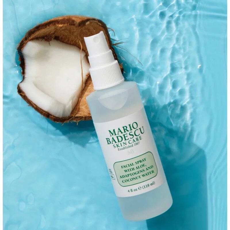 Mario Badescu Facial Spray with Aloe Adaptogens and Coconut Water osvežilna meglica za normalno do suho kožo 236 ml
