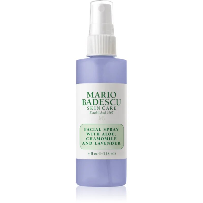 Mario Badescu Facial Spray with Aloe Chamomile and Lavender meglica za obraz s pomirjajočim učinkom 118 ml
