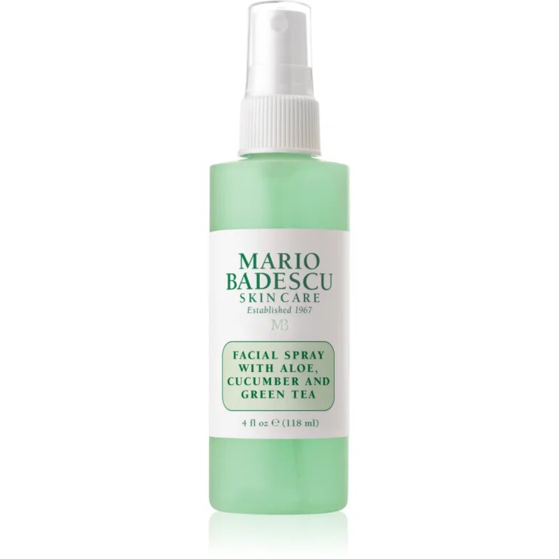 Mario Badescu Facial Spray with Aloe Cucumber and Green Tea hladilna in osvežilna meglica za utrujeno kožo 118 ml