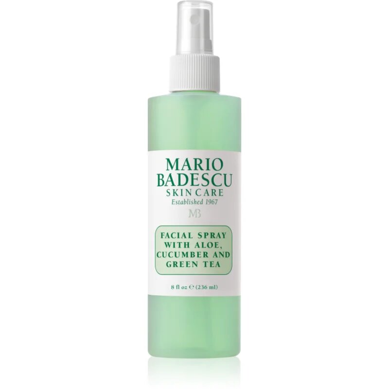 Mario Badescu Facial Spray with Aloe Cucumber and Green Tea hladilna in osvežilna meglica za utrujeno kožo 236 ml