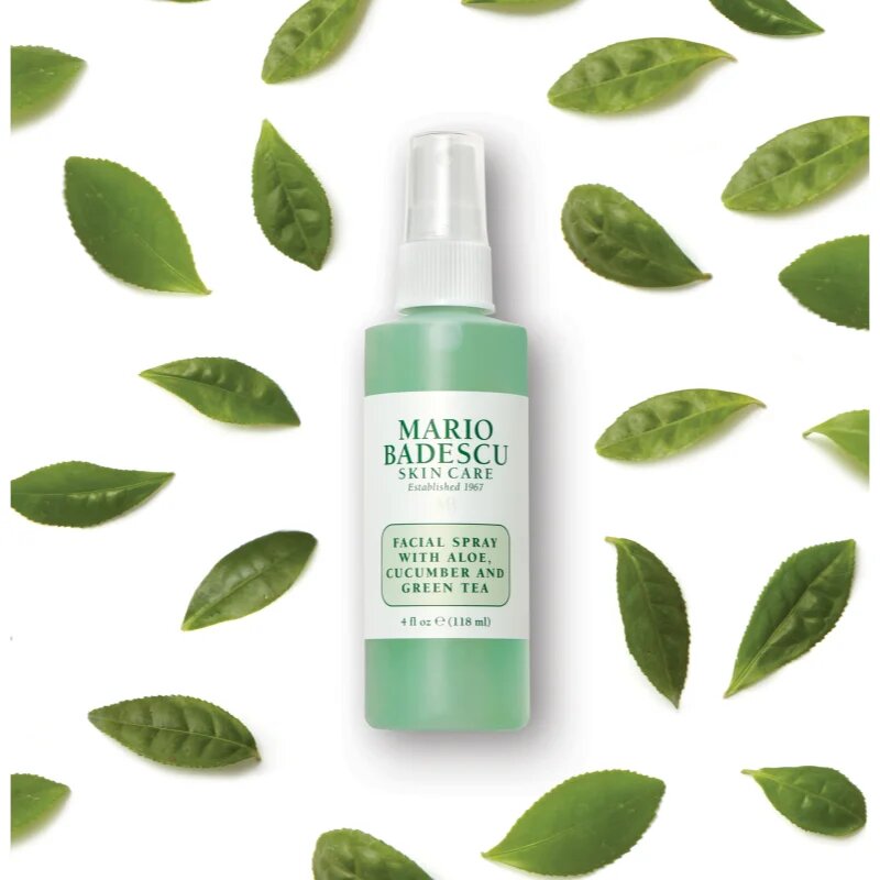 Mario Badescu Facial Spray with Aloe Cucumber and Green Tea hladilna in osvežilna meglica za utrujeno kožo 236 ml