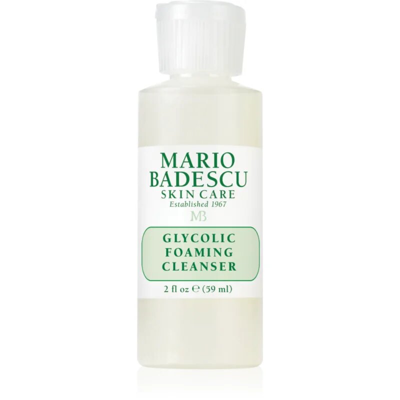 Mario Badescu Glycolic Foaming Cleanser čistilni penasti gel za obnovo površine kože 59 ml