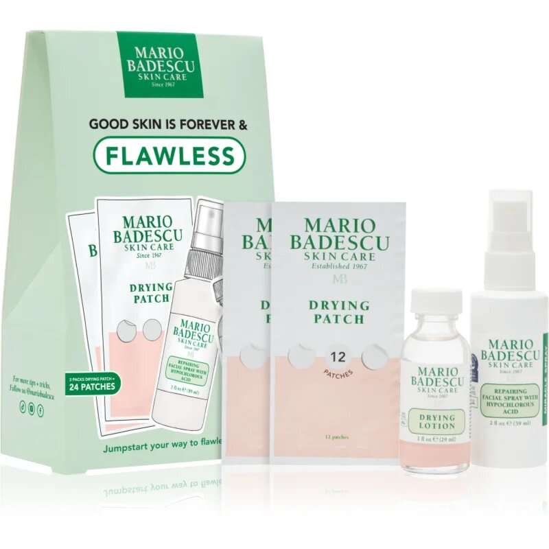 Mario Badescu Good Skin Is Forever & Flawless darilni set za popolno polt