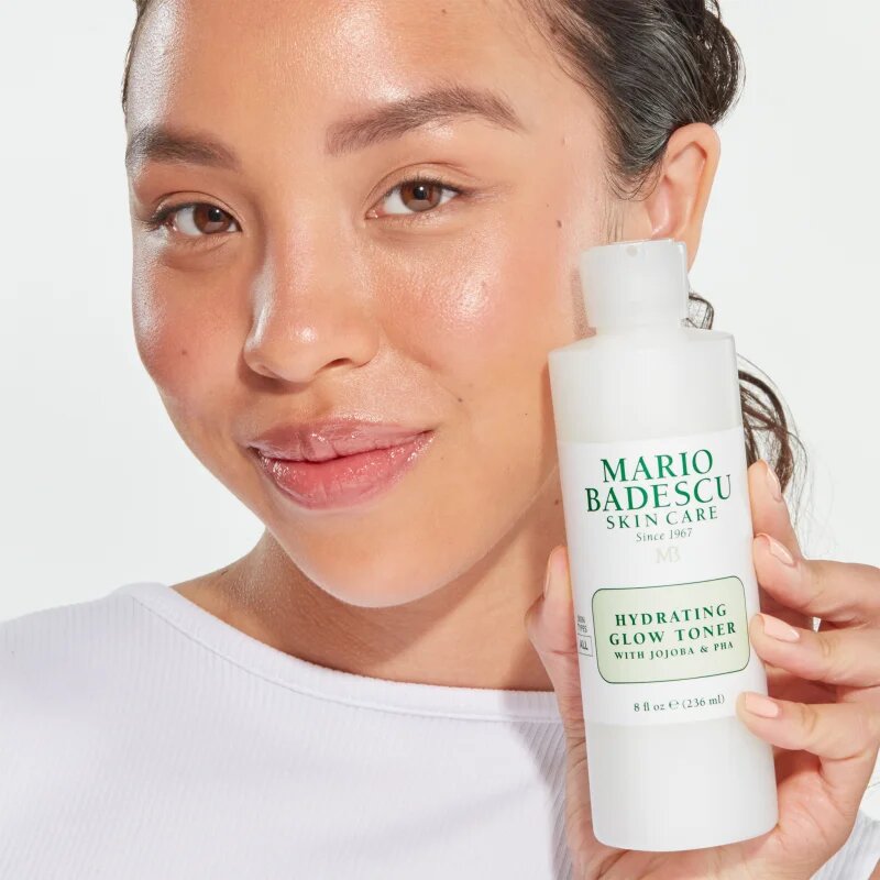Mario Badescu Hydrating Glow Toner with Jojoba and PHA vlažilni tonik za osvetlitev kože 236 ml