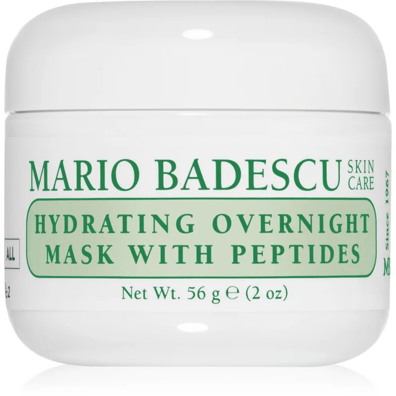 Mario Badescu Hydrating Overnight Mask with Peptides maska za spanje s peptidi 56 g
