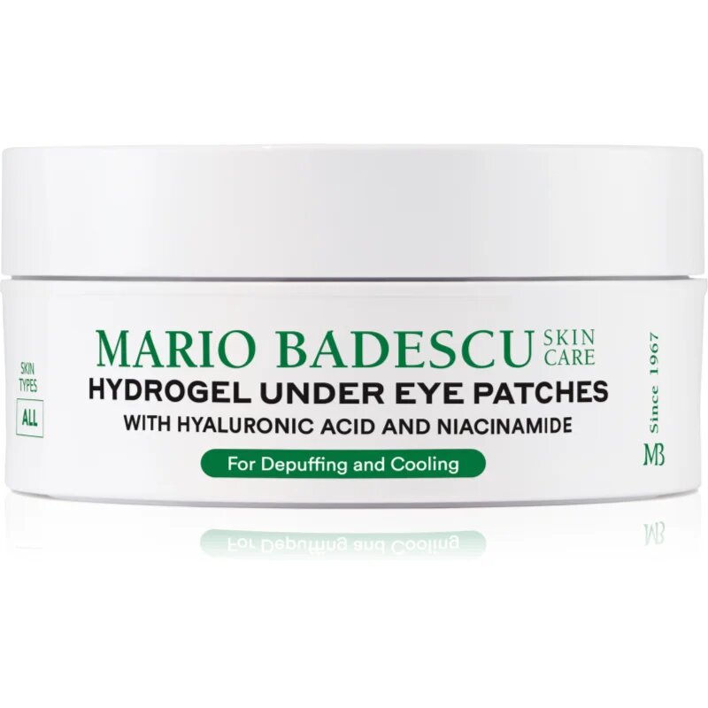 Mario Badescu Hydrogel Under Eye Patches hidrogel blazinice proti oteklinam in temnim kolobarjem 60 kos