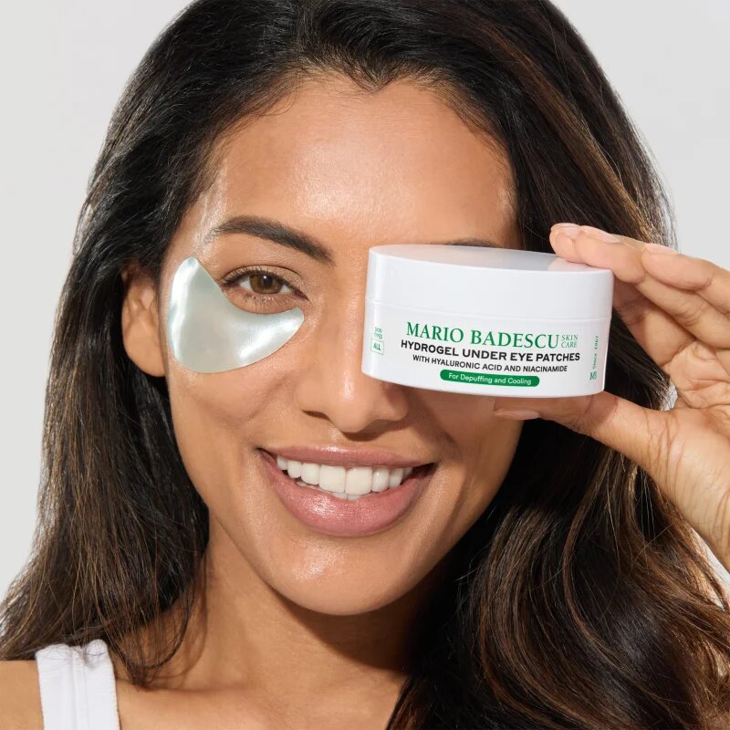 Mario Badescu Hydrogel Under Eye Patches hidrogel blazinice proti oteklinam in temnim kolobarjem 60 kos