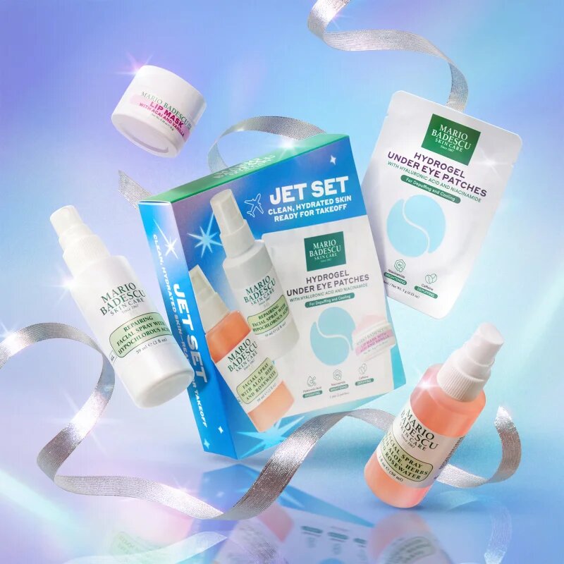 Mario Badescu Jet Set darilni set za popolno polt