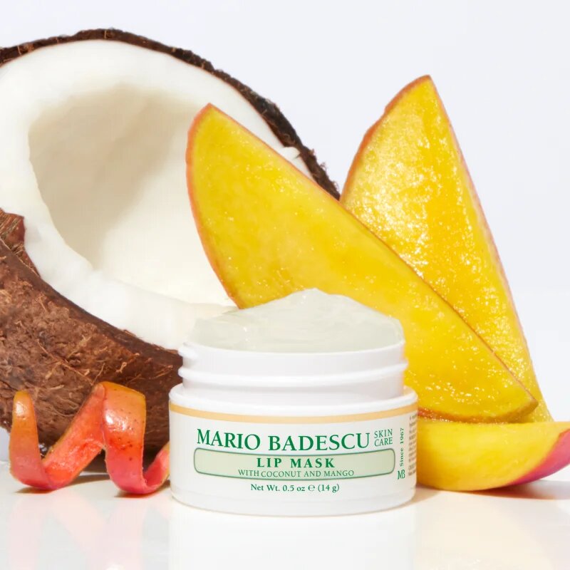 Mario Badescu Lip Mask with Coconut and Mango vlažilna maska za ustnice 14 g