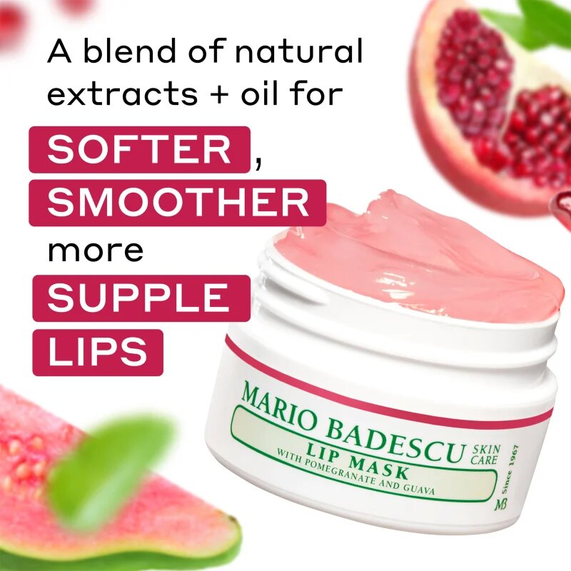 Mario Badescu Lip Mask With Pomegranate and Guava vlažilna maska za ustnice 14 g