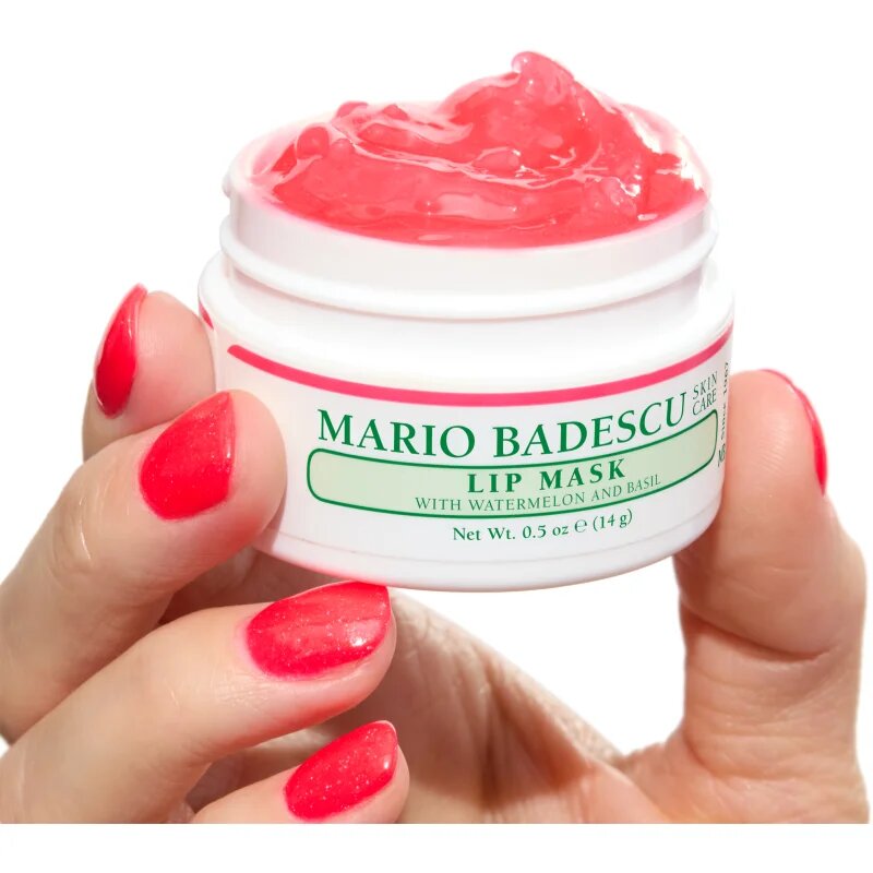 Mario Badescu Lip Mask with Watermelon and Basil vlažilna maska za ustnice 14 g