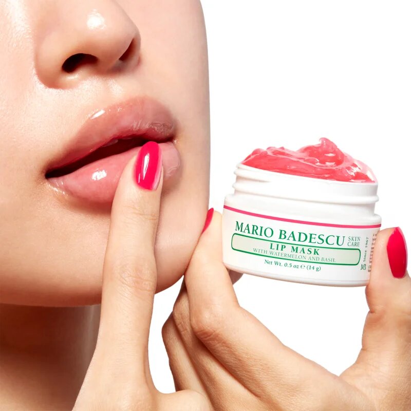 Mario Badescu Lip Mask with Watermelon and Basil vlažilna maska za ustnice 14 g