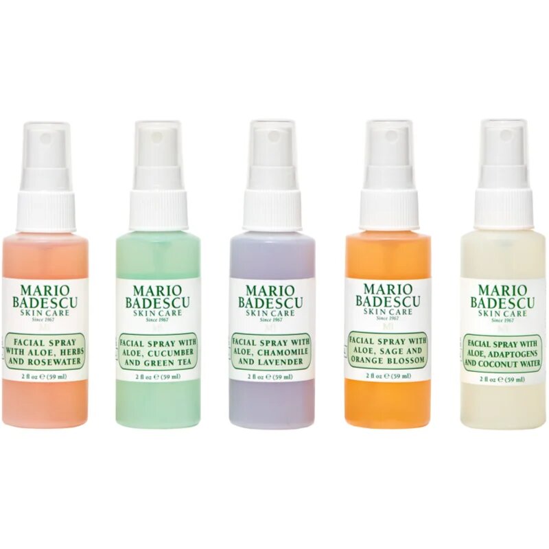Mario Badescu Mini Mist Collection darilni set za osvetljevanje kože in hidratacijo