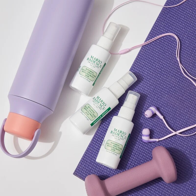 Mario Badescu Repairing Facial Spray With Hypochlorous Acid obnovitveno pršilo za obraz za pomiritev kože 59 ml