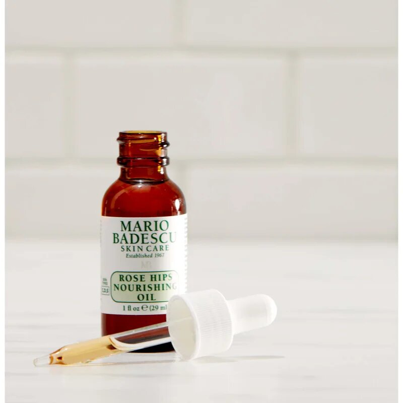 Mario Badescu Rose Hips Nourishing Oil antioksidantni oljni serum za obraz s šipkovim oljem 29 ml