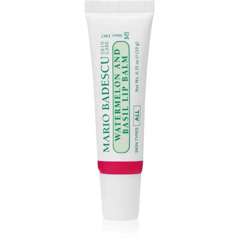 Mario Badescu Watermelon and Basil Lip Balm vlažilni balzam za ustnice 10 g