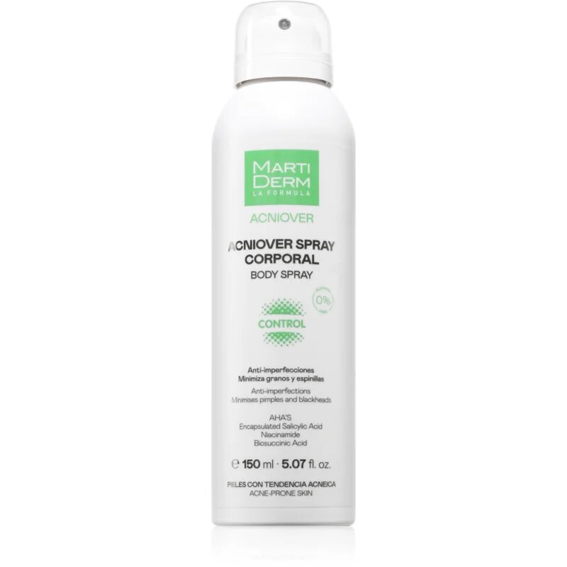 Martiderm Acniover Body Spray pršilo za telo proti aknam 150 ml