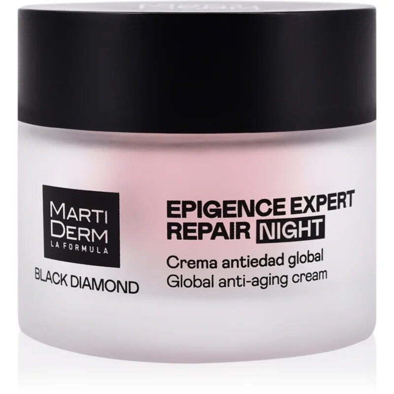 Martiderm Black Diamond Epigence Expert Repair Night nočna krema proti gubam polnilni 50 ml