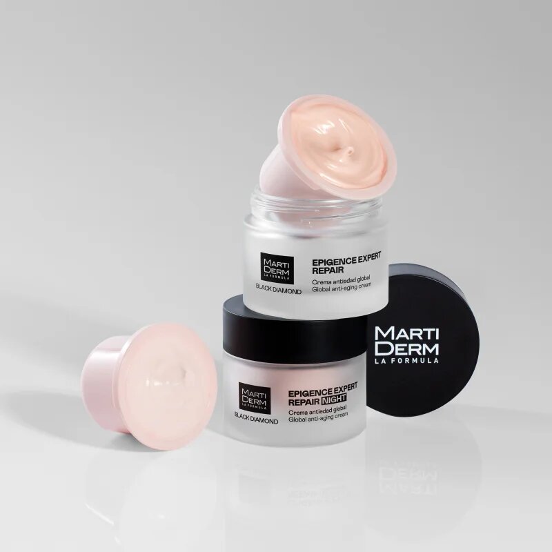 Martiderm Black Diamond Epigence Expert Repair Night nočna krema proti gubam polnilni 50 ml