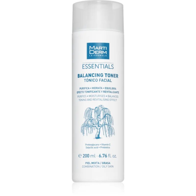 Martiderm Essentials normalizacijski tonik za zmanjšanje proizvodnje sebuma 200 ml